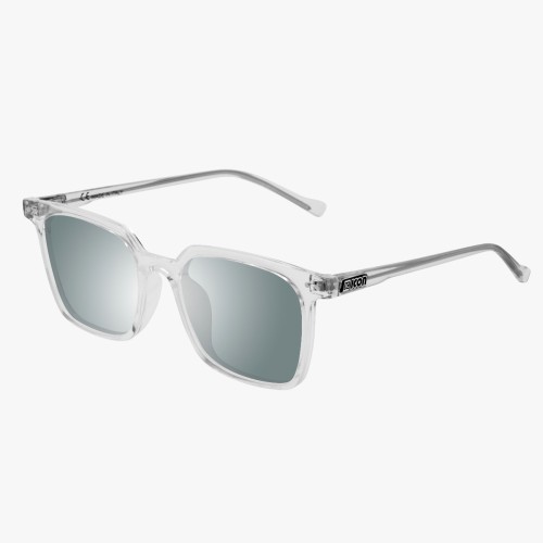 vertec crystal frame silver lens