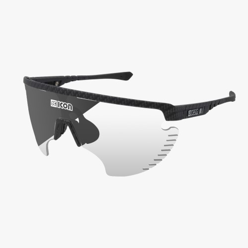 Scicon Sports | Aerowing Lamon Sport Performance Sunglasses - Carbon Matt / Photocromatic Silver - EY30011200