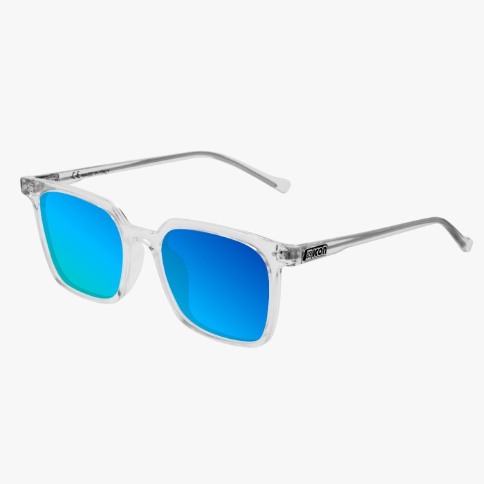 vertec crystal frame blue lens