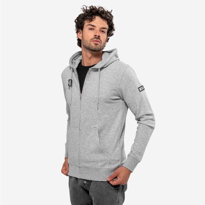 Scicon Sports | Scicon Cotton Zip Hoodie - Grey - squadra - HS61704