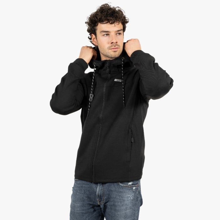 BLOUSON À CAPUCHE ZIPPÉE