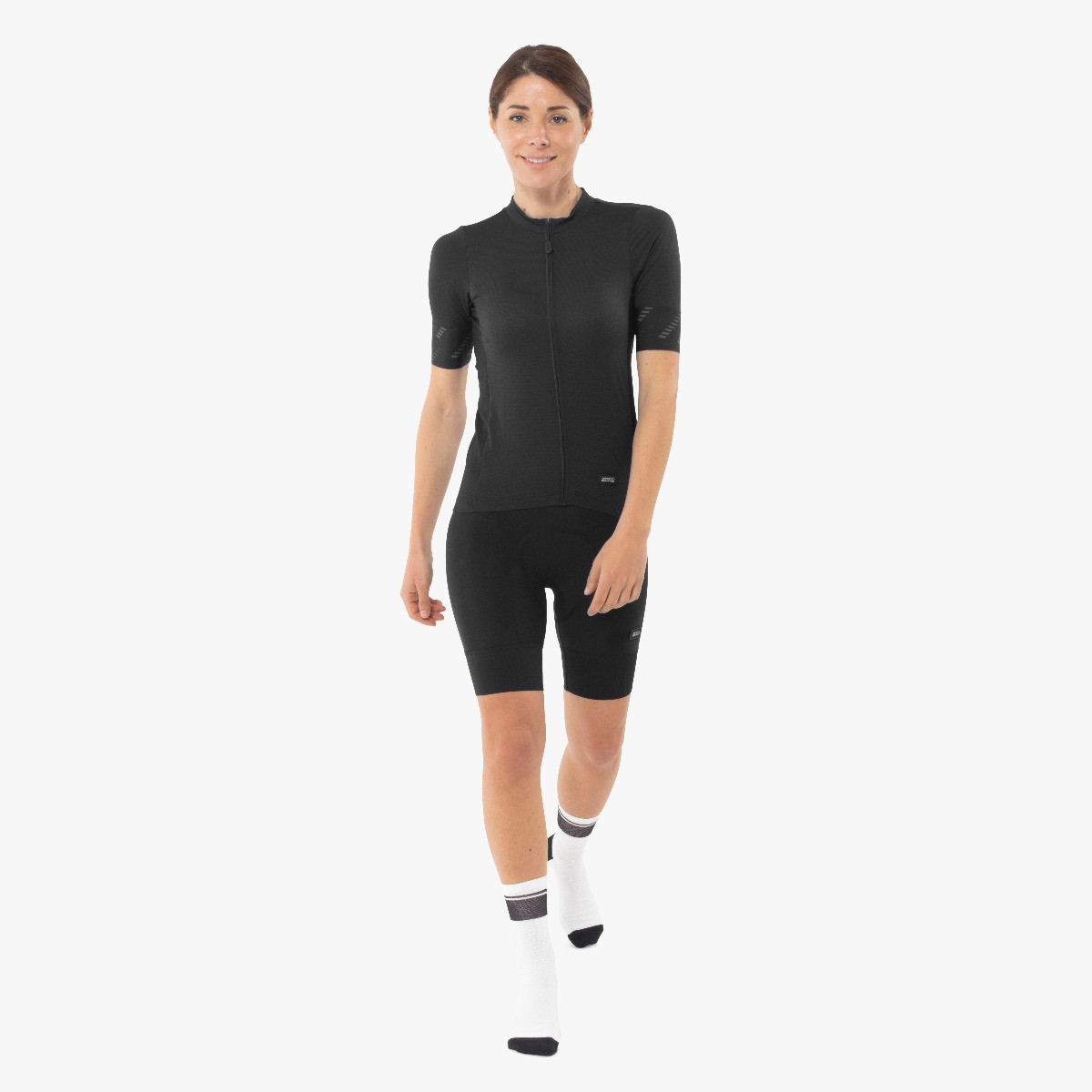 Scicon Sports | X-Over Reflex Cycling Women Short Sleeve Jersey - black - CJW11007