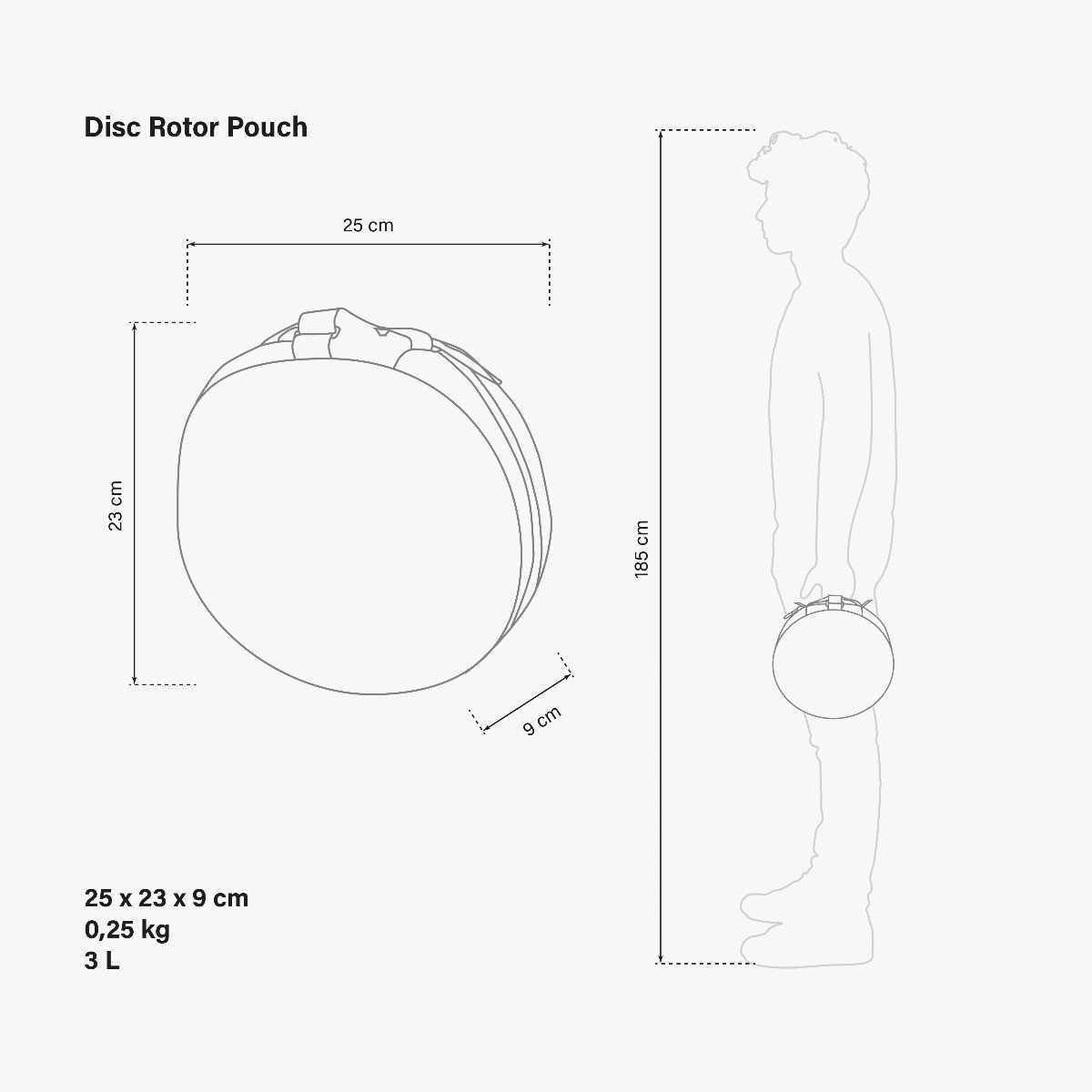 DISC ROTOR POUCH