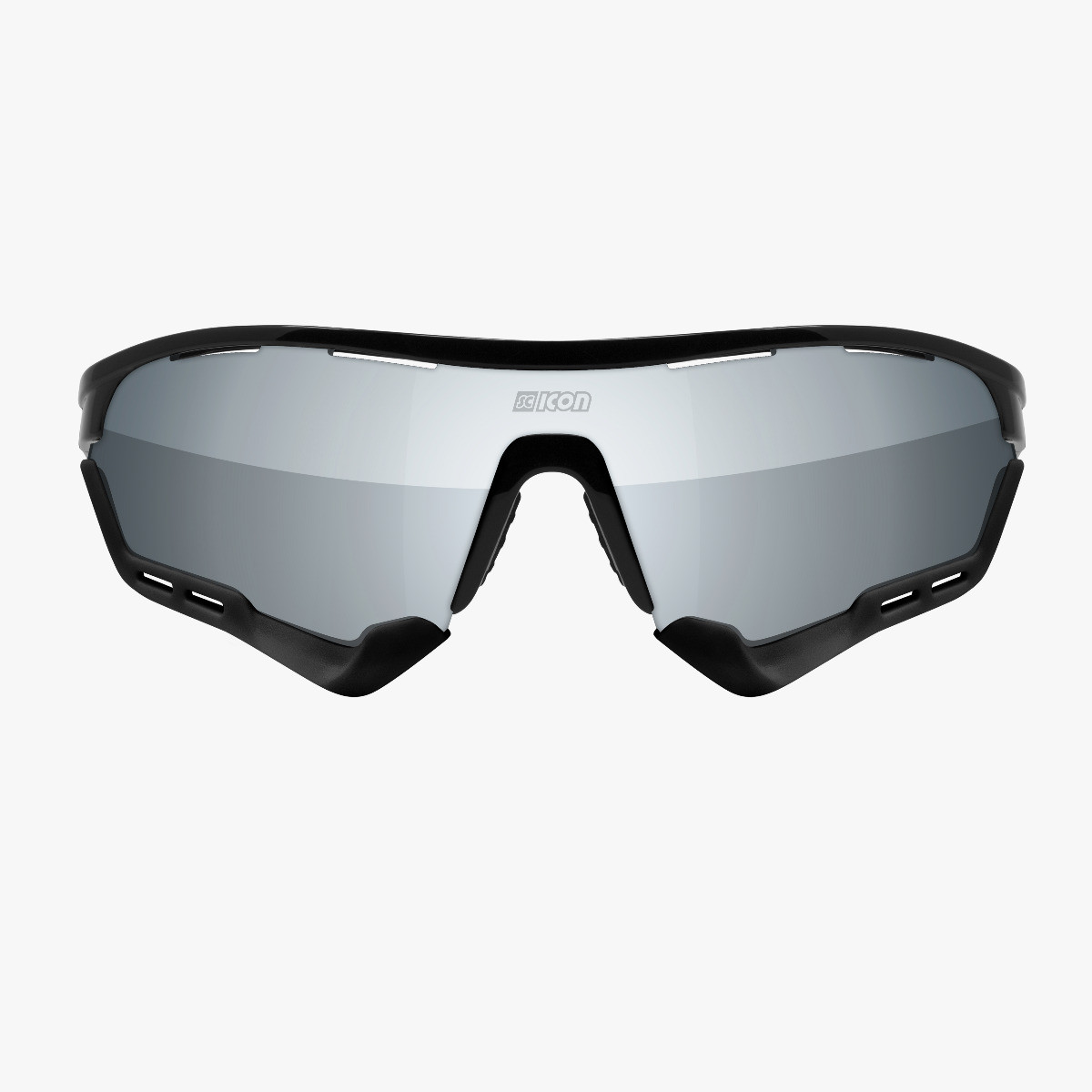 Scicon Sports | Aerotech Sport Cycling Performance Sunglasses - Black / Silver - EY13080205
