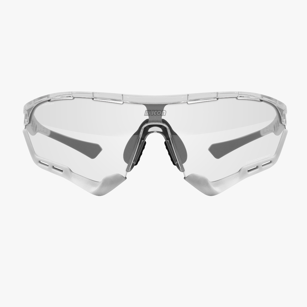 Scicon Sports | Aerotech Sport Performance Sunglasses - Crystal Gloss / Photochromic Blue - EY14130702