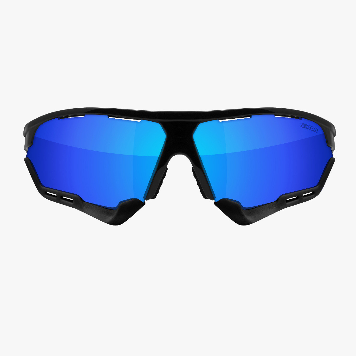 Scicon Sports | Aerocomfort Sport Cycling Performance Sunglasses - Black / Blue - EY15030202
