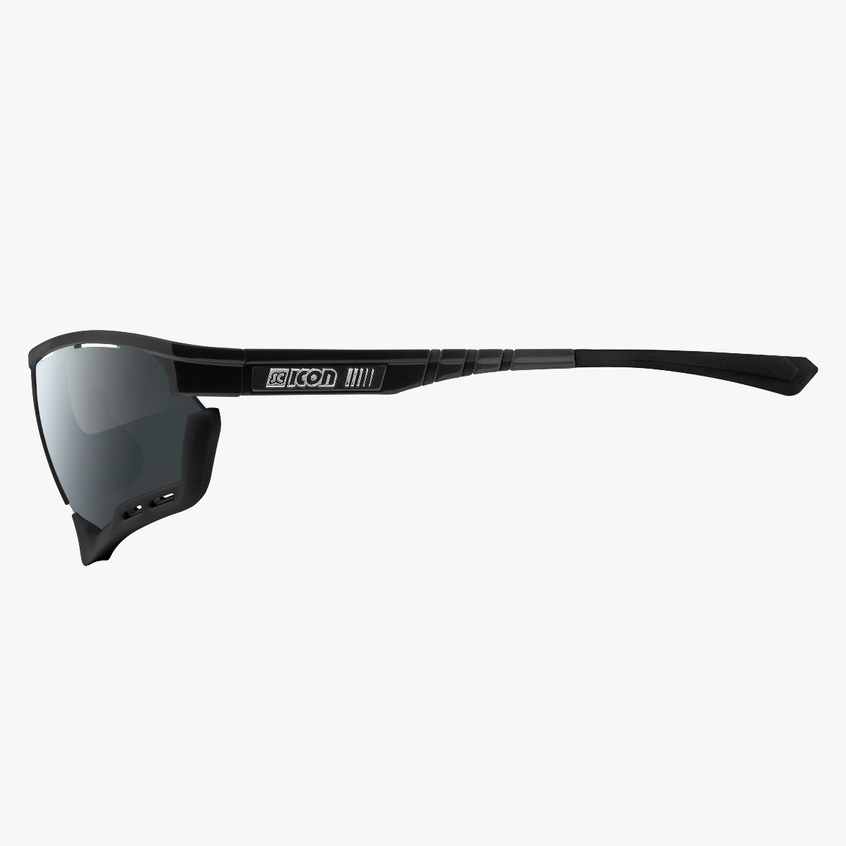 Scicon Sports | Aerocomfort Sport Cycling Performance Sunglasses - Black / Silver - EY15080205
