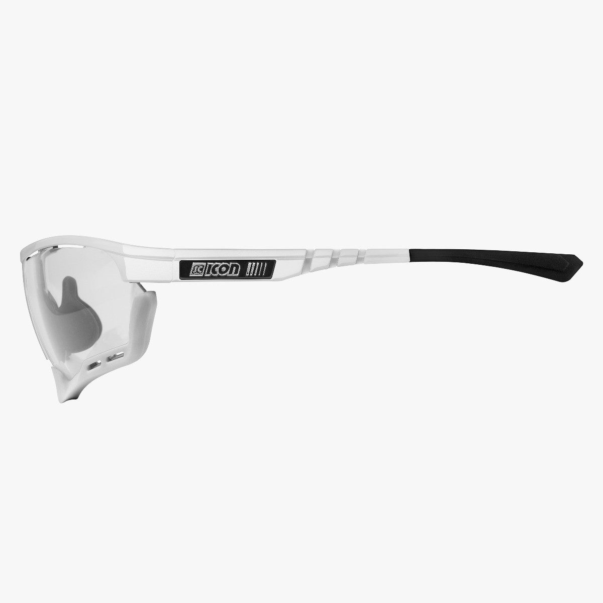 Scicon Sports | Aerocomfort Sport Cycling Performance Sunglasses - White Gloss / Photocromatic Blue - EY15130402

