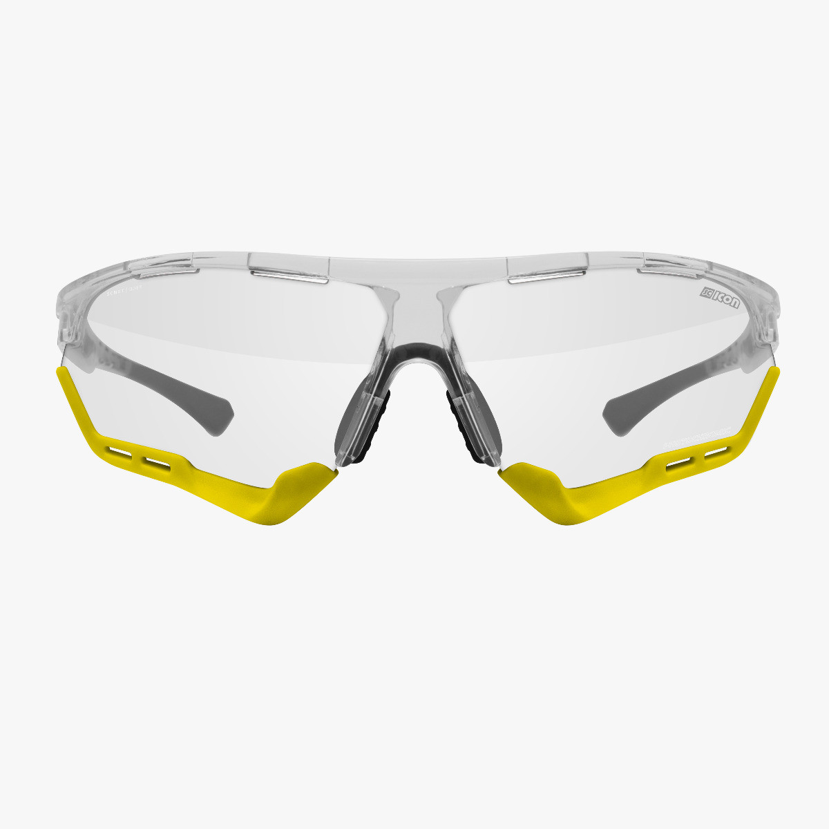 Scicon Sports | Aerocomfort Sport Cycling Performance Sunglasses - Crystal Gloss / Photocromatic Silver - EY15180705
