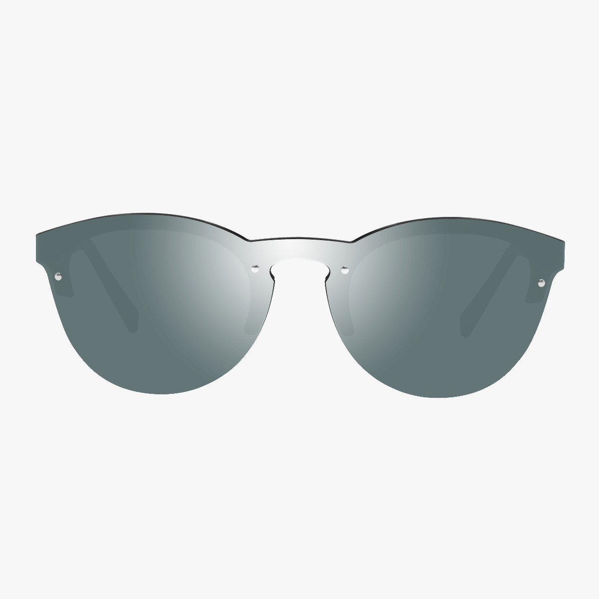 Scicon Sports | Protector Lifestyle Unisex Sunglasses - Black Frame, Silver Lens - EY170802