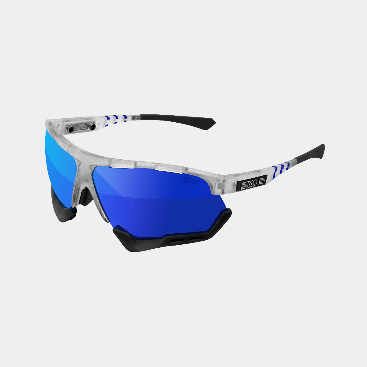 Aerocomfort performance sunglasses scnpp frozen frame blue lenses EY19030502
