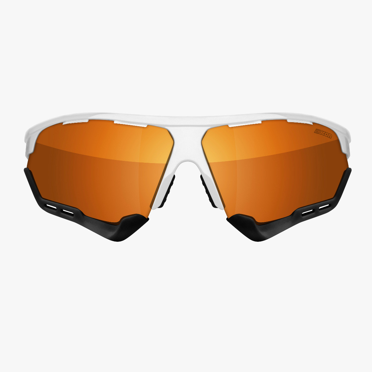 Aerocomfort performance sunglasses scnpp white frame bronze lenses EY19070401
