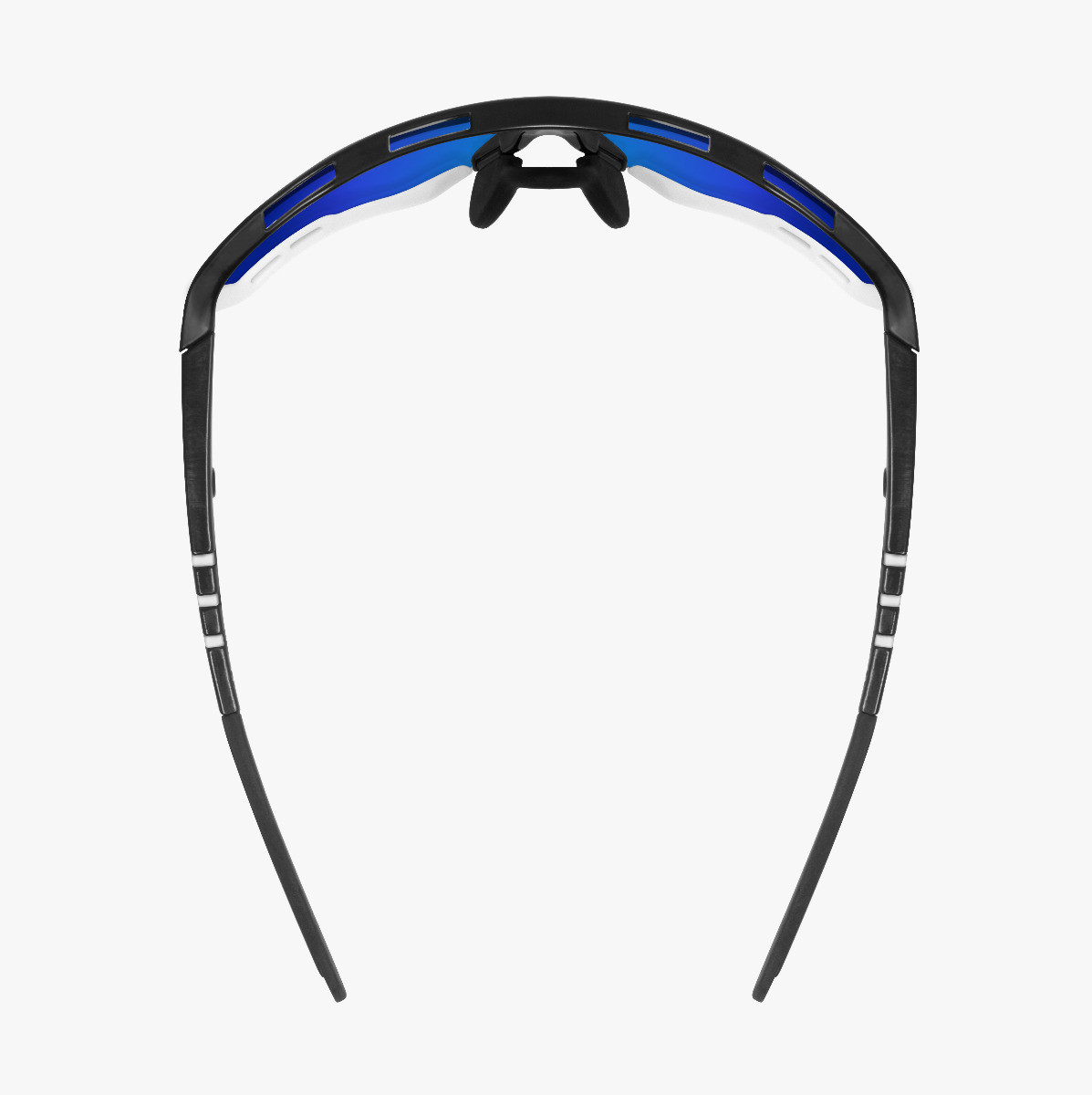 Aerocomfort cycling sunglasses scnxt photochromic black frame blue lenses EY19130202
