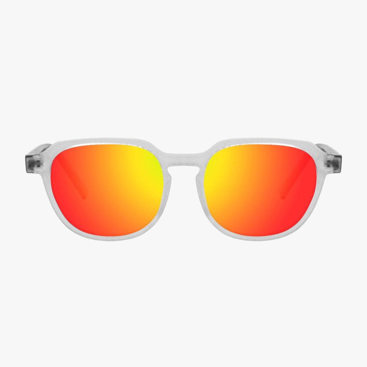 Scicon Sports | Vertex Lifestyle Sunglasses - Frozen Matt, Multimirror Red Lens - EY220605