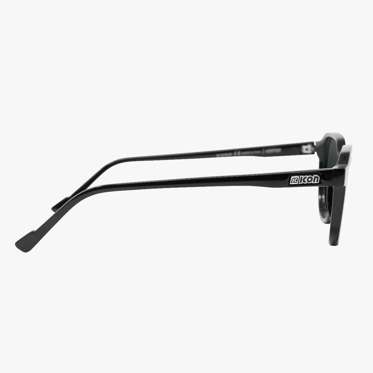 Scicon Sports | Vertex Lifestyle Sunglasses - Black, Multimirror Silver Lens - EY220802
