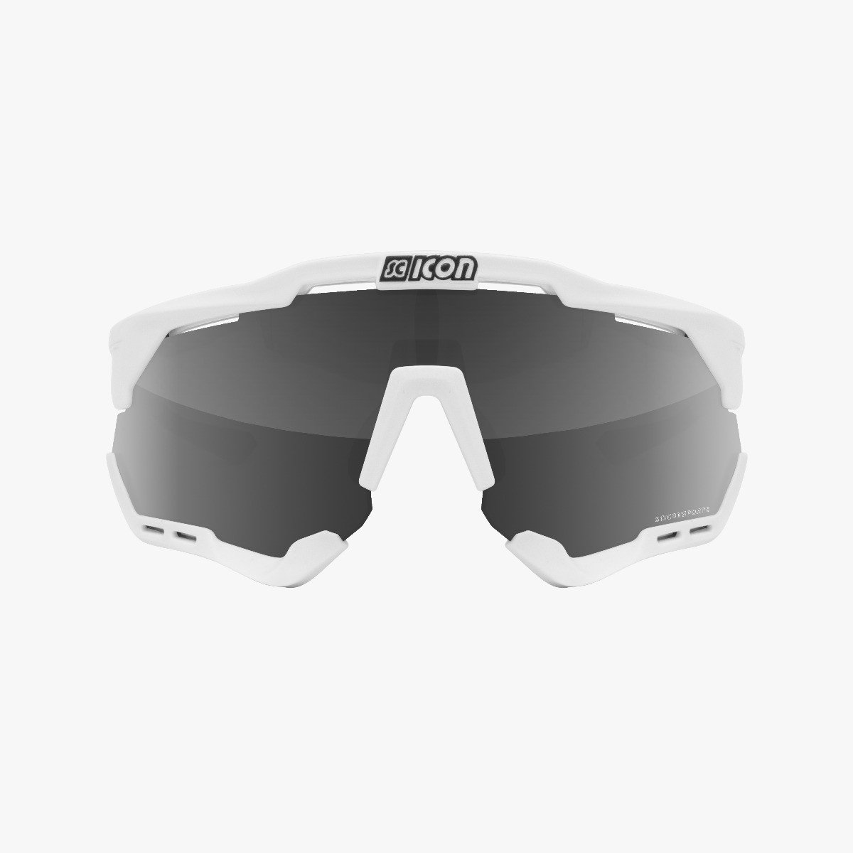Scicon Sports | Aeroshade XL Cycling Sunglasses - White Gloss / Multimirror Silver - EY25080802