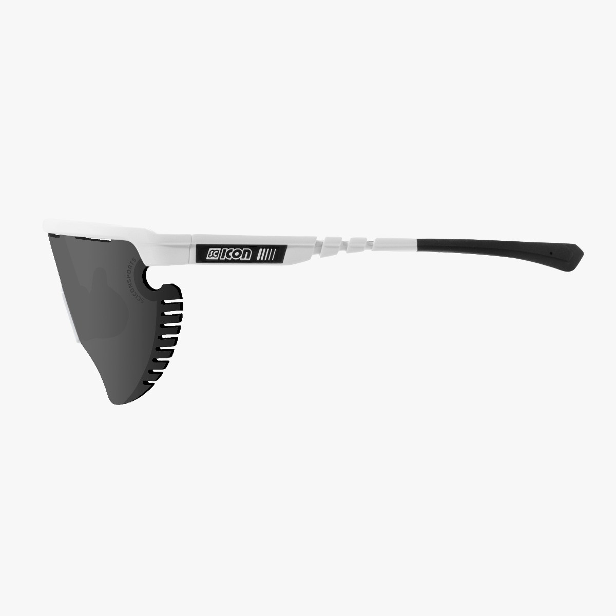 Scicon Sports | Aerowing Lamon Sport Performance Sunglasses - White Gloss / Photocromatic Silver - EY30010800