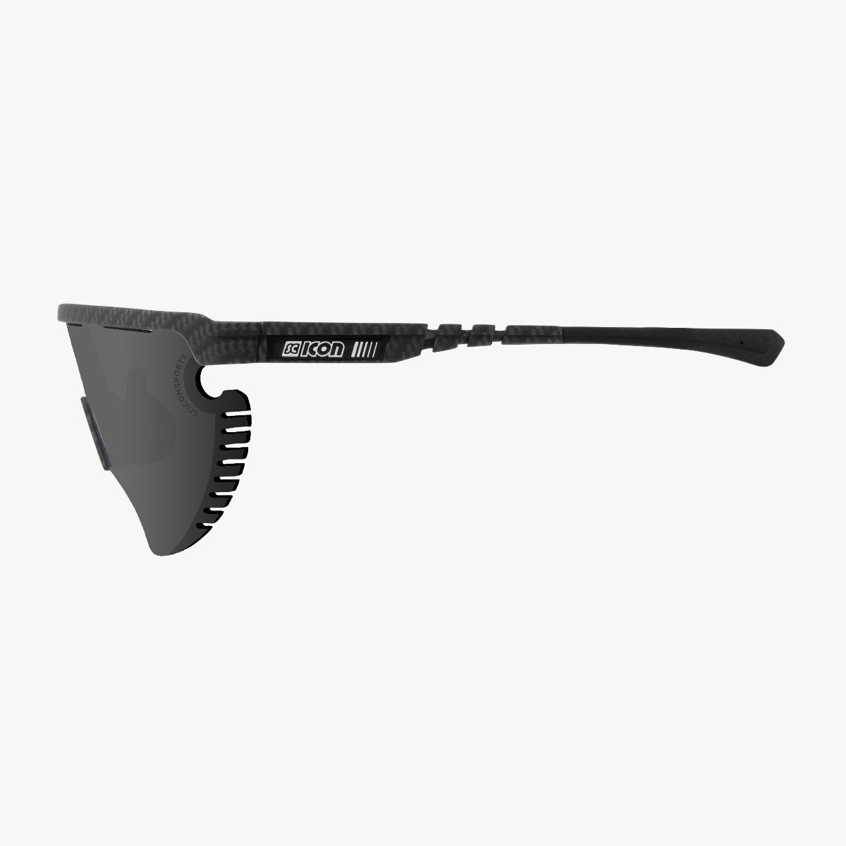 Scicon Sports | Aerowing Lamon Sport Performance Sunglasses - Carbon Matt / Photocromatic Silver - EY30011200
