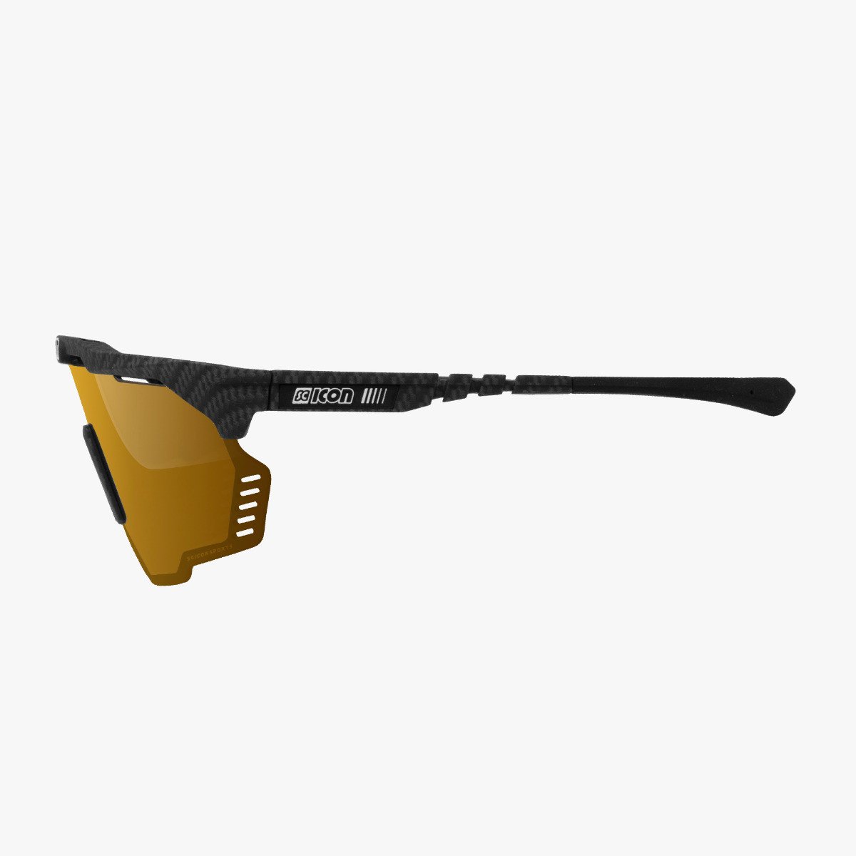 Scicon Sports | Aeroshade Kunken XL Performance Sunglasses - Carbon Matt / Multimorror Bronze - EY31071200
