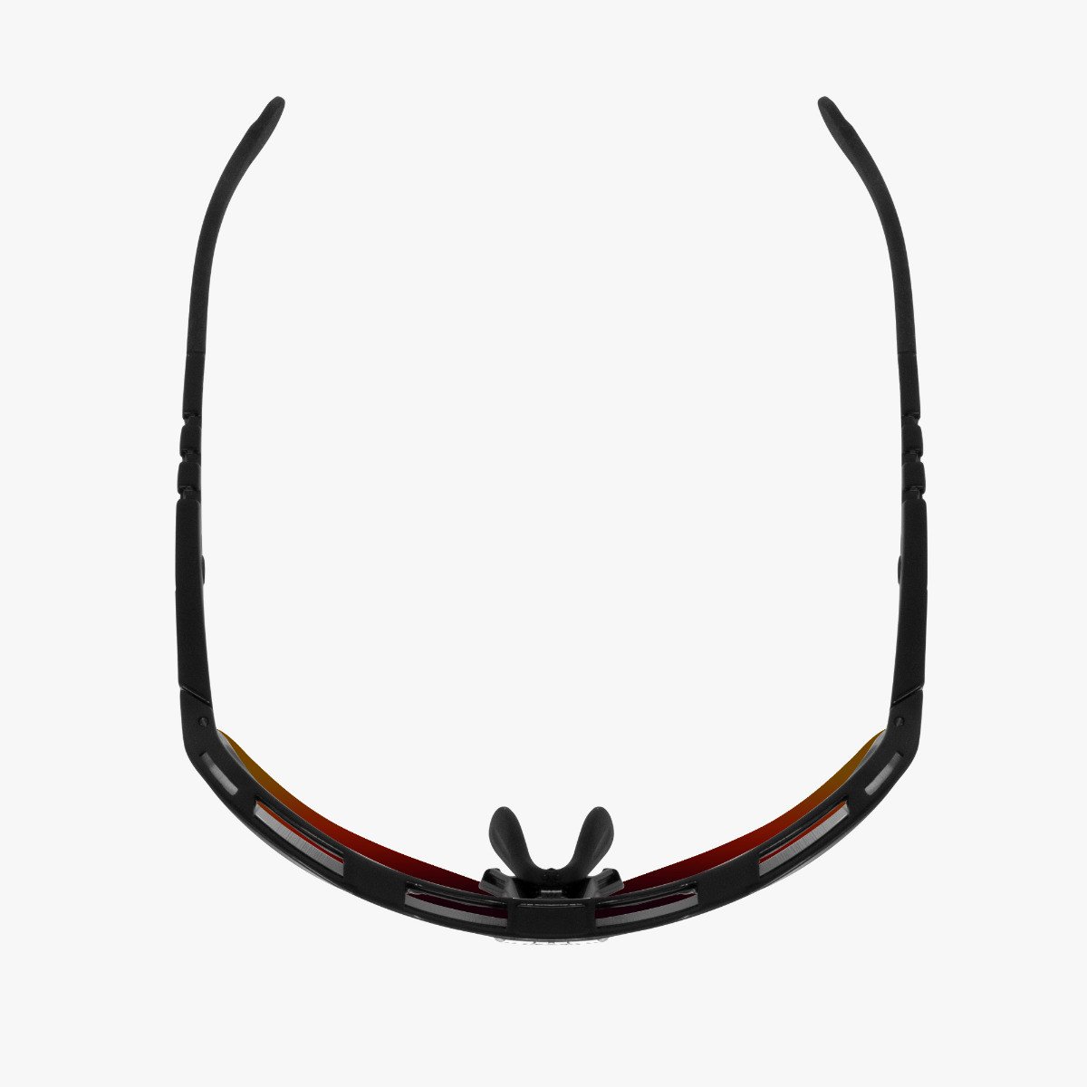 Scicon Sports | Aeroshade Kunken Performance Sunglasses - Black White Gloss / Multimirror Red Monogram - EY31131300