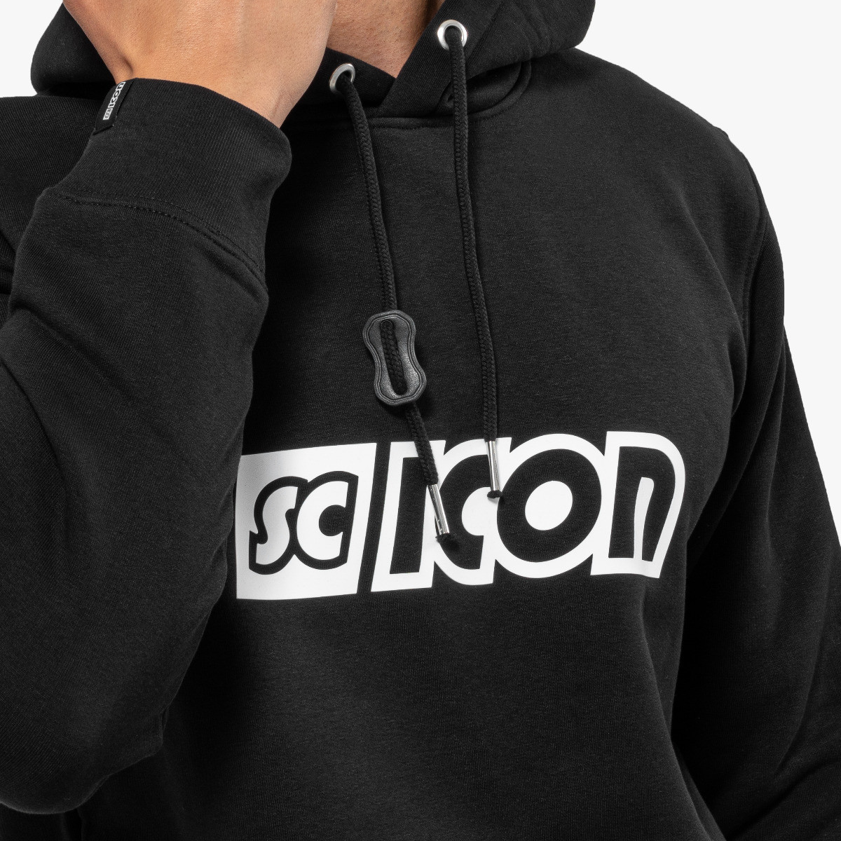 Scicon Sports | Scicon Pullover Cotton Hoodie - Black - HS60702
