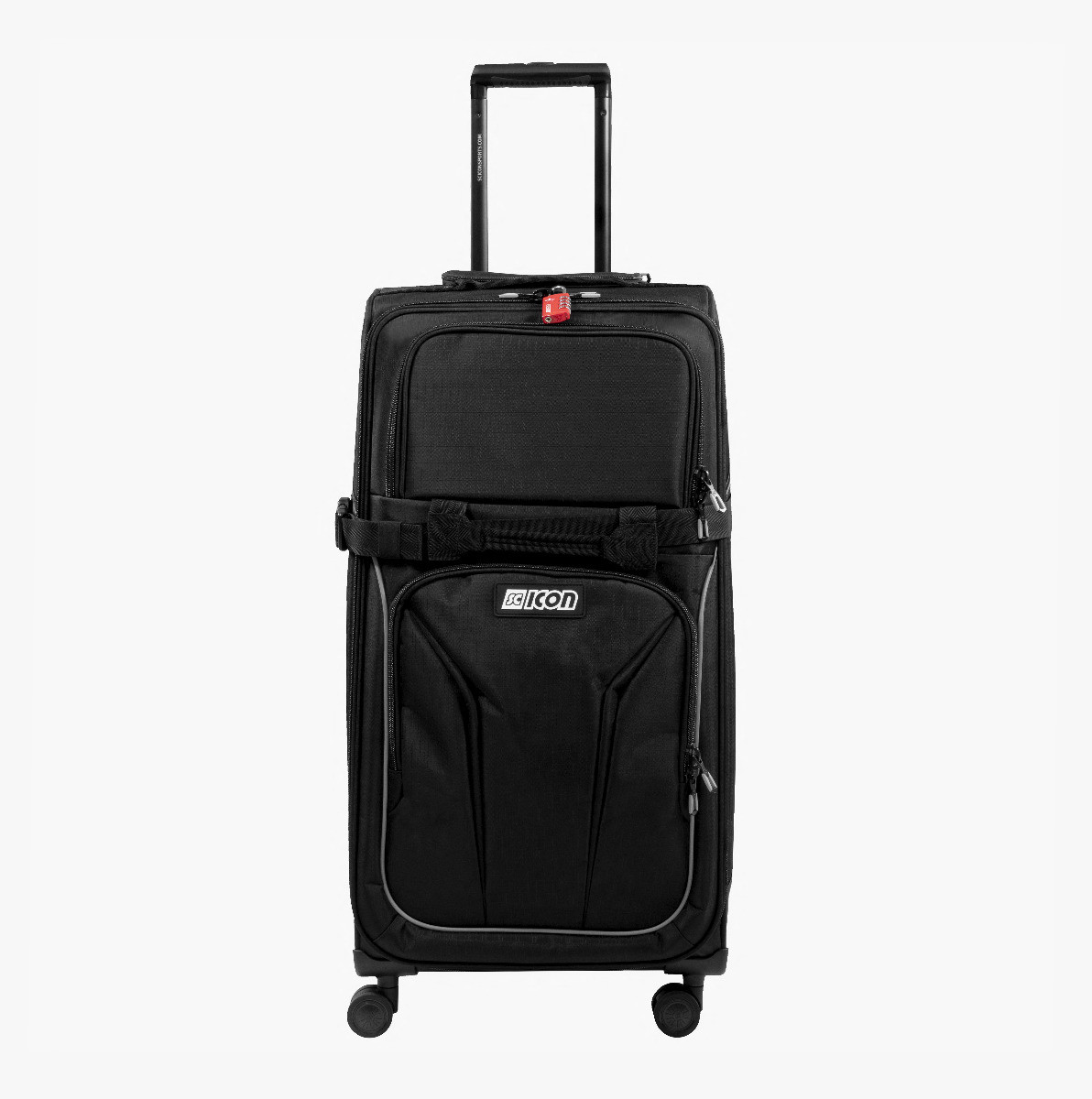 large luggage 80l black scicon pr080400543