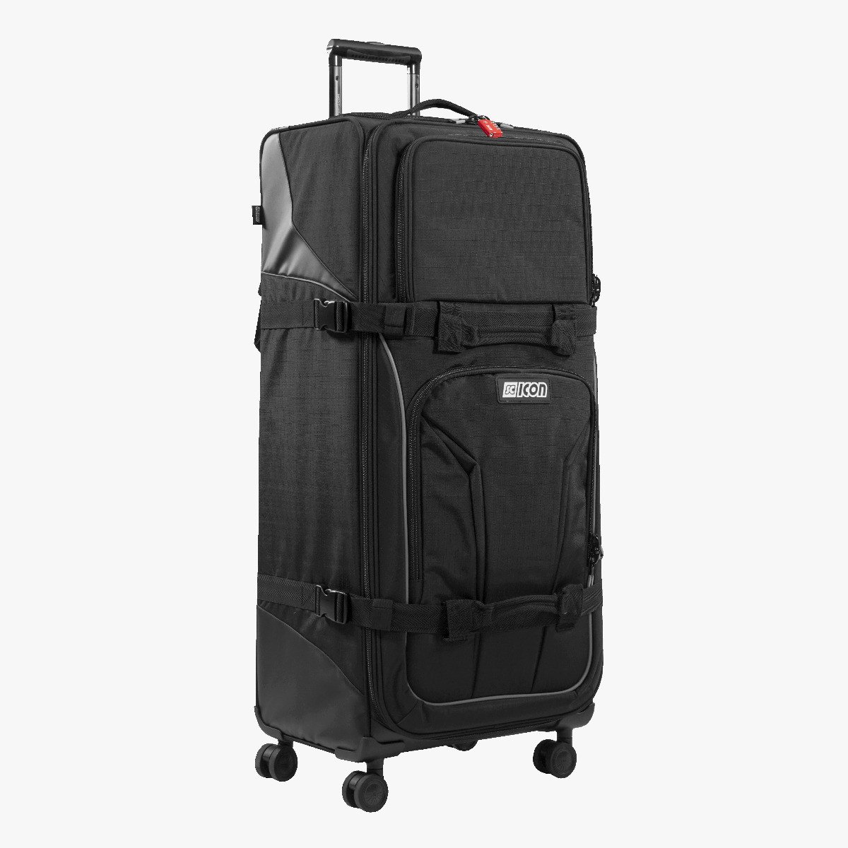 large luggage 110l black scicon pr110400543