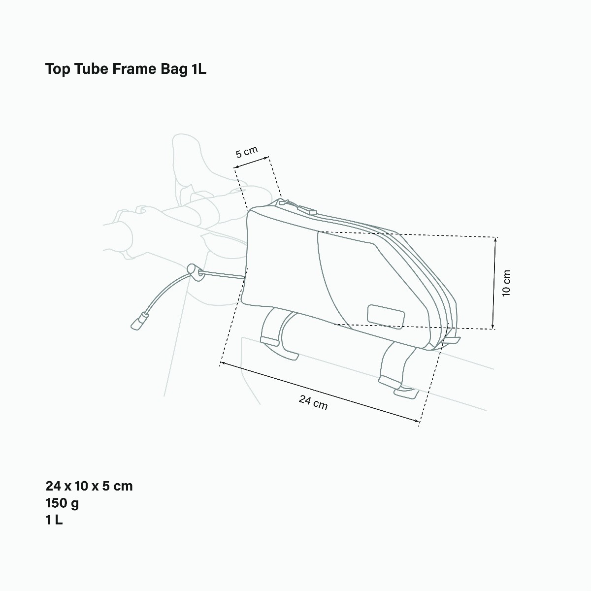 SAC DE TUBE SUPÉRIEUR 1L