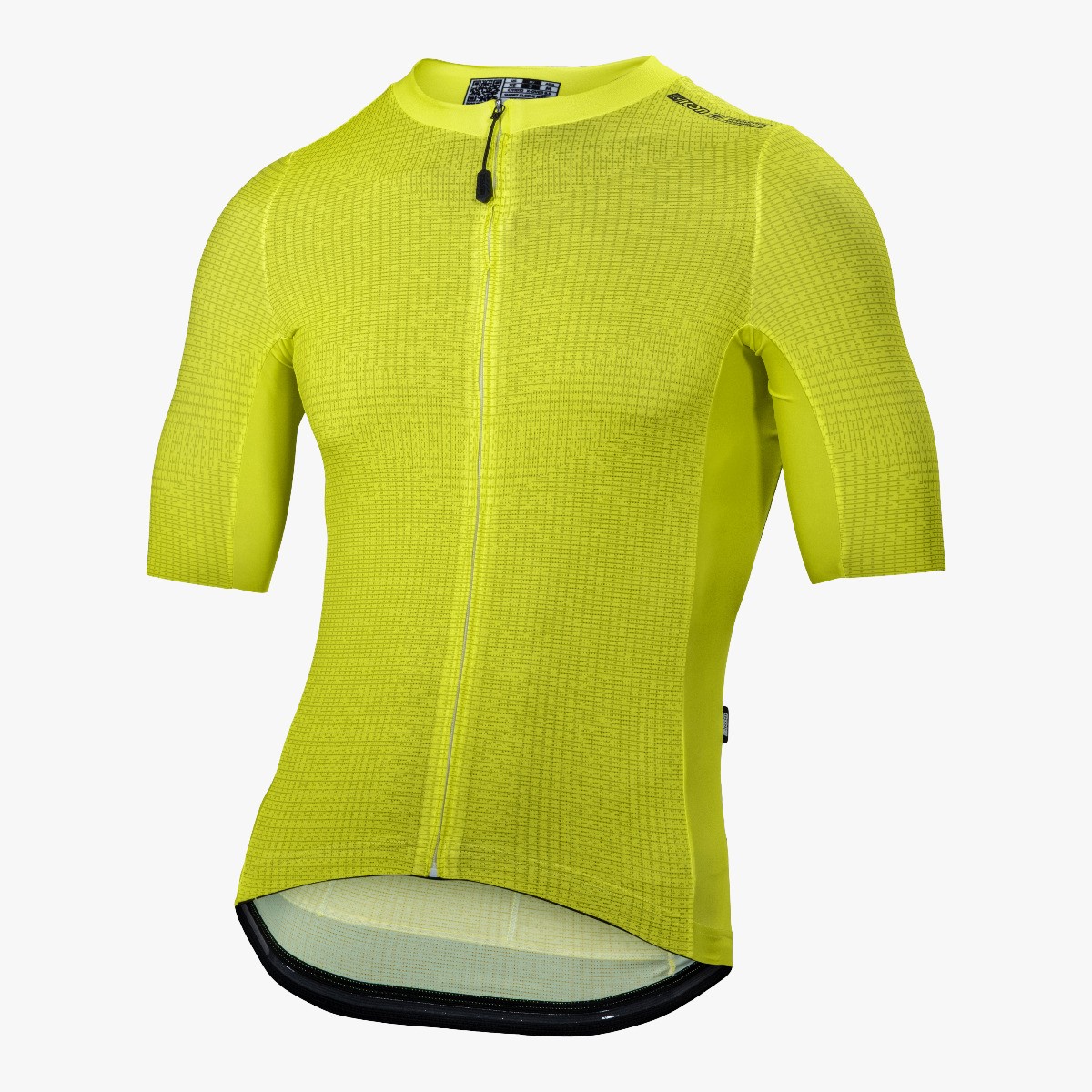 cycling jersey x-over 9.5 summer  short sleeve yellow fluo scicon cj11010