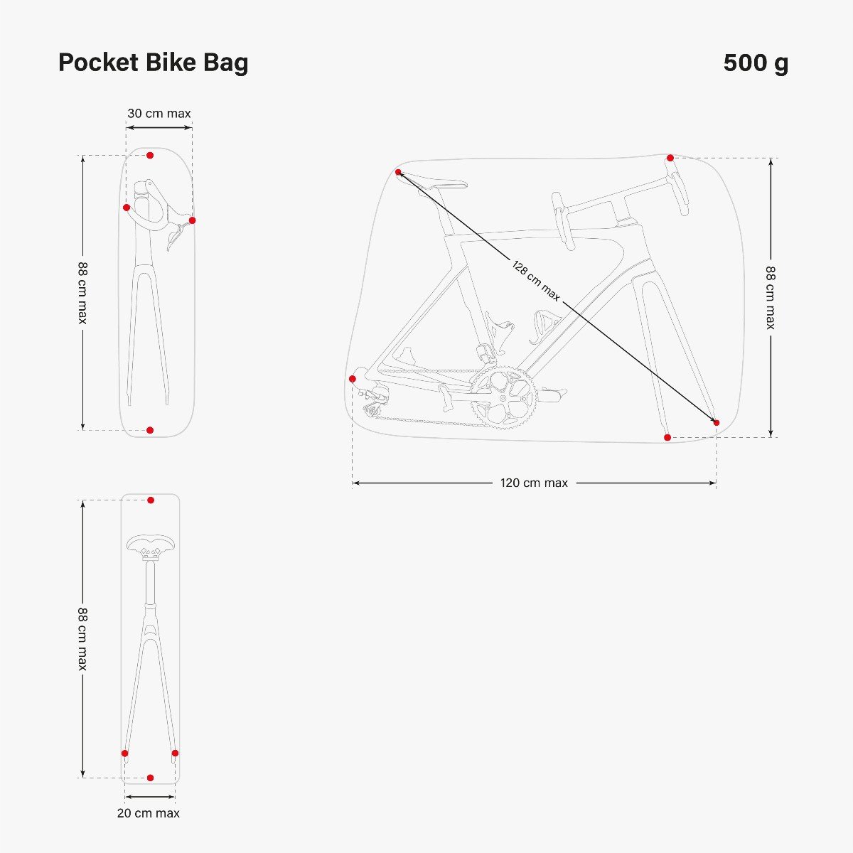 POCKET BIKE BAG