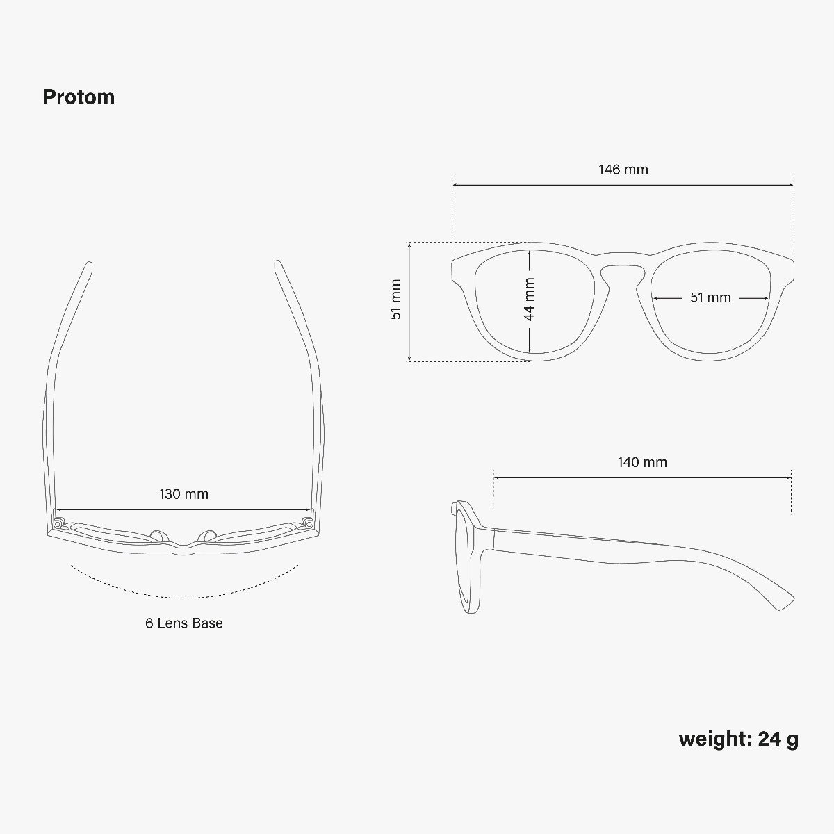 PROTOM - LUNETTE DE VUE