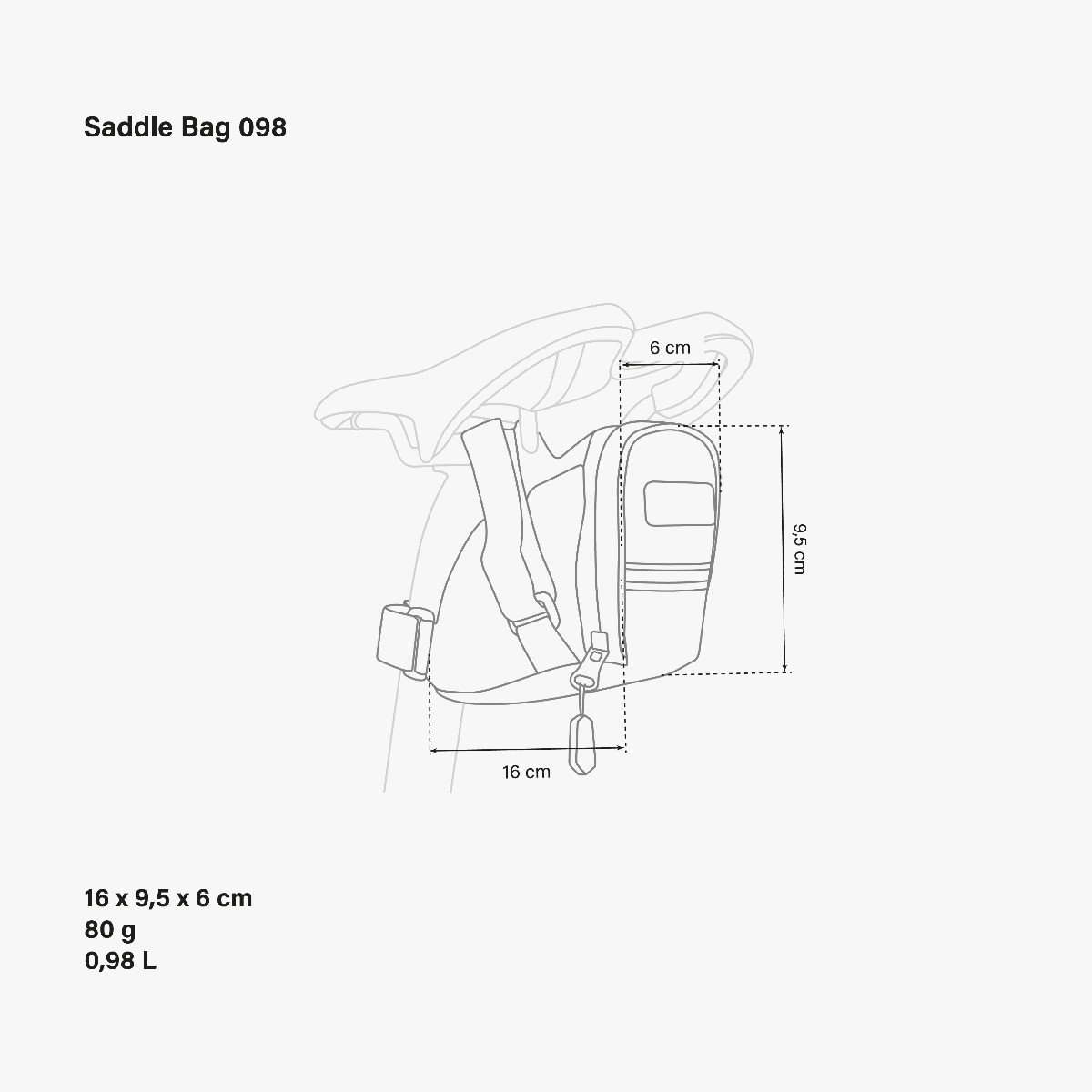 SADDLE BAG 098