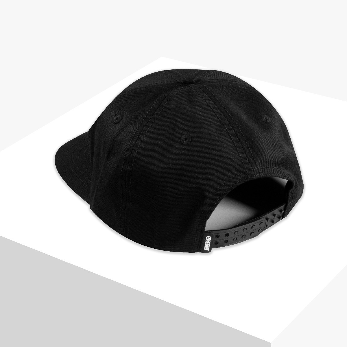 CASQUETTE SNAPBACK BLACK ON BLACK LOGO - 01