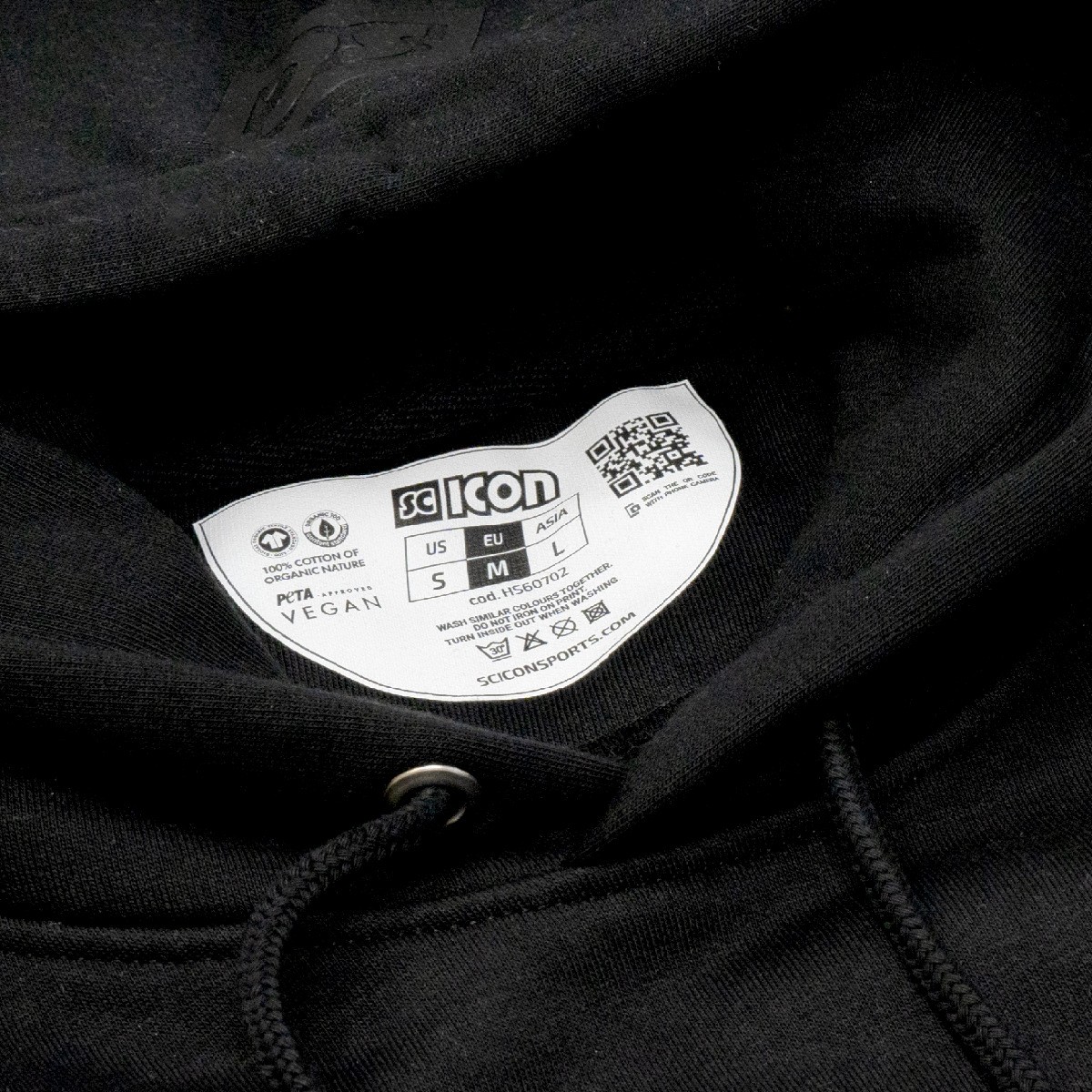 SCICON REFLECTIVE BOXED LOGO HOODIE