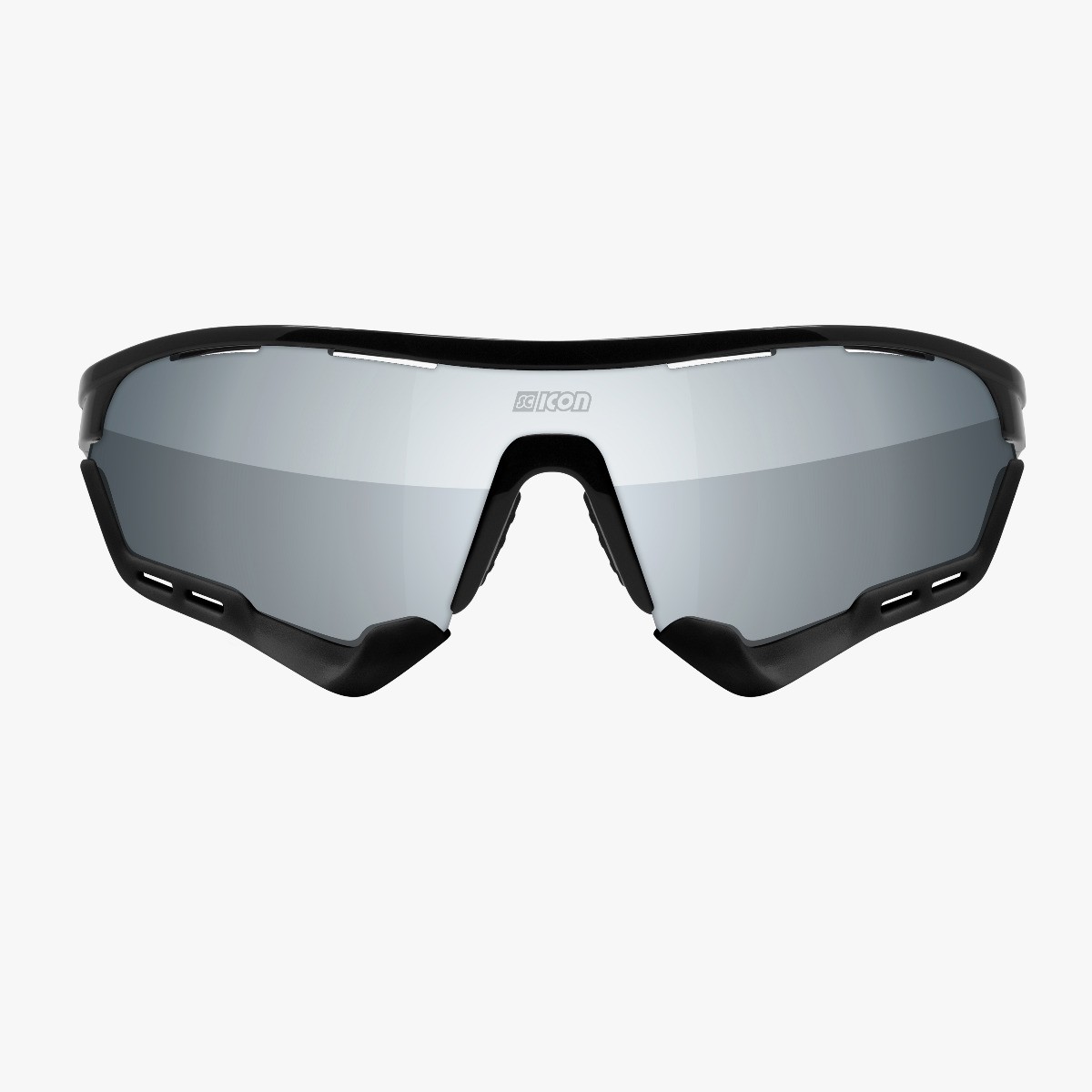 Scicon Sports | Aerotech Sport Cycling Performance Sunglasses - Black / Silver - EY13080205
