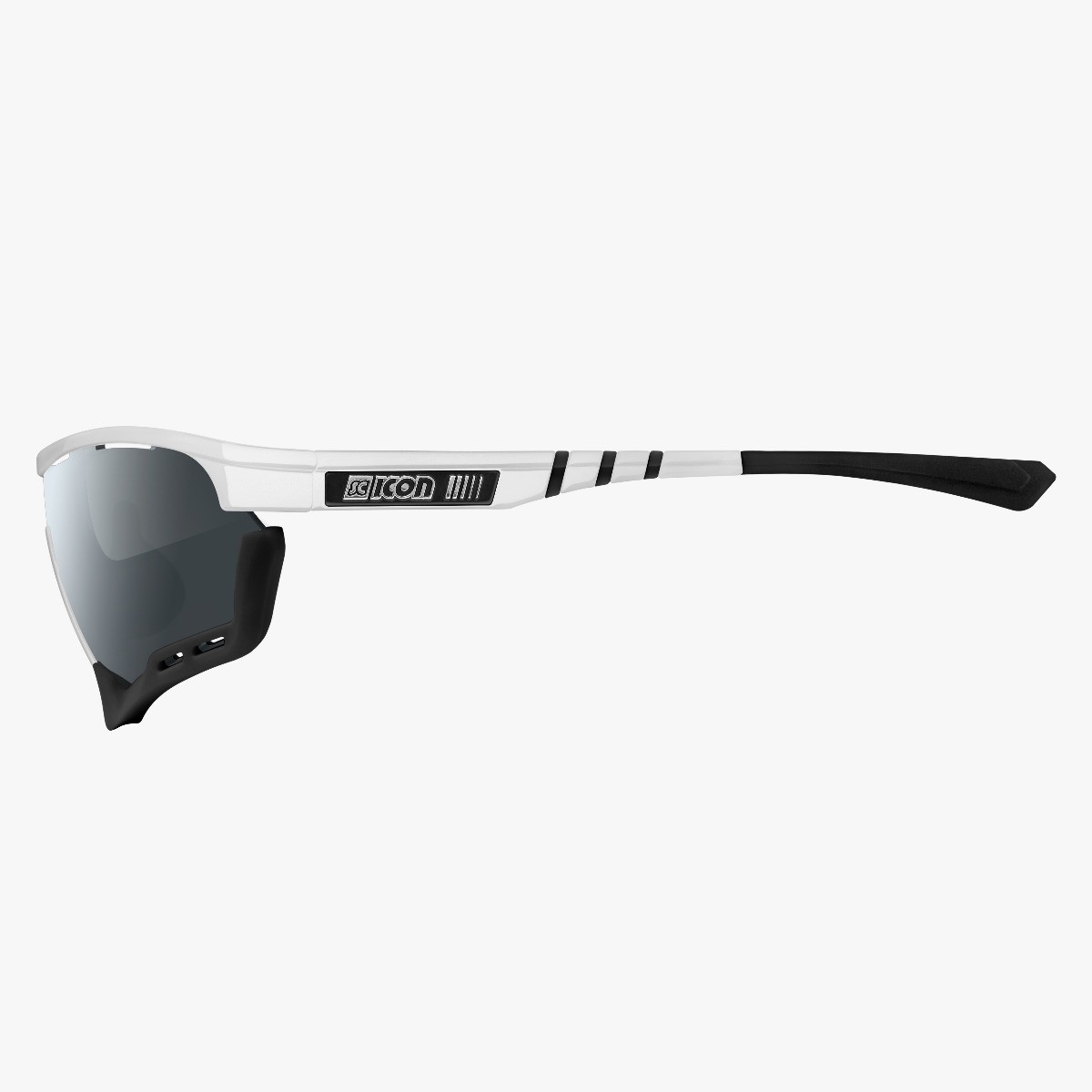 Scicon Sports | Aerotech Sport Cycling Performance Sunglasses - White / Silver - EY13080405
