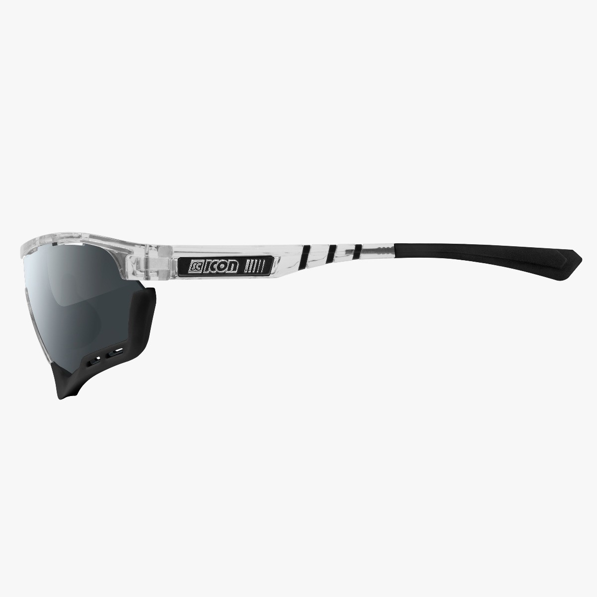 Scicon Sports | Aerotech Sport Cycling Performance Sunglasses - Crystal / Silver - EY13080705
