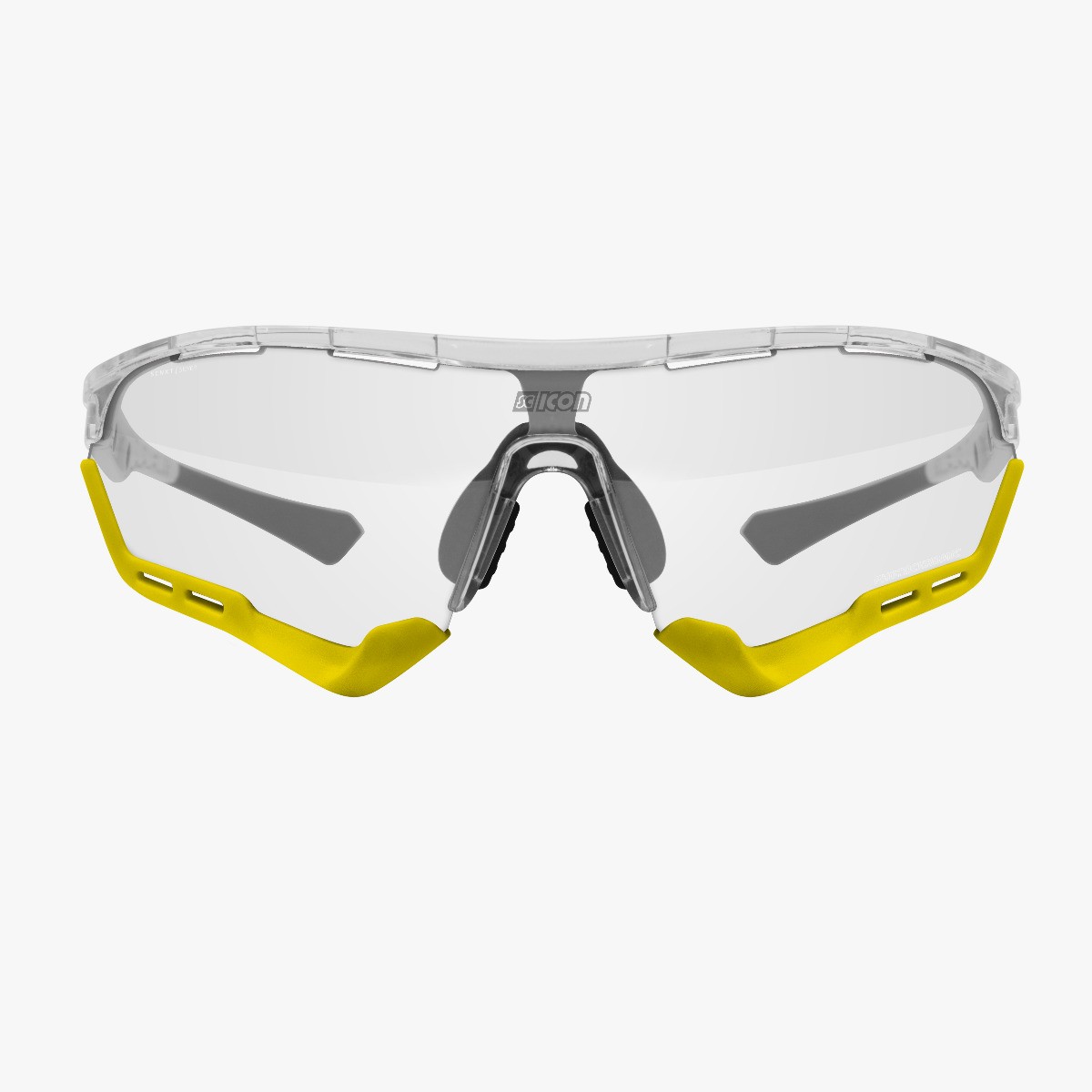 Scicon Sports | Aerotech Sport Cycling Performance Sunglasses - Crystal / Photocromatic Silver - EY13180705