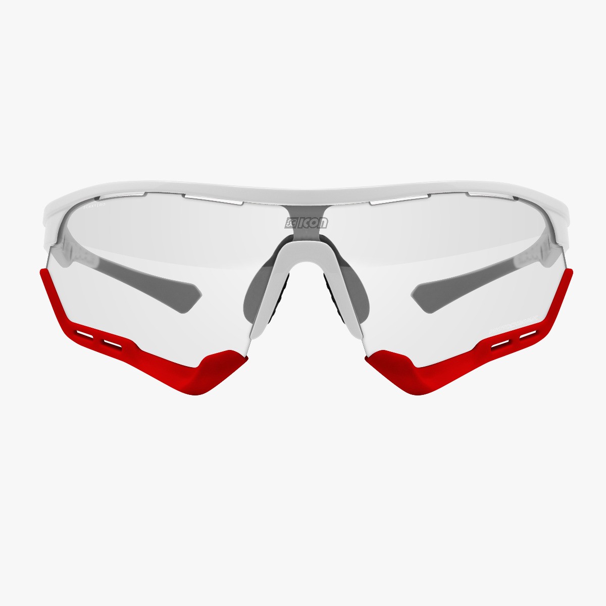 Scicon Sports | Aerotech Sport Performance Sunglasses - White / Photochromic Red - EY14160403