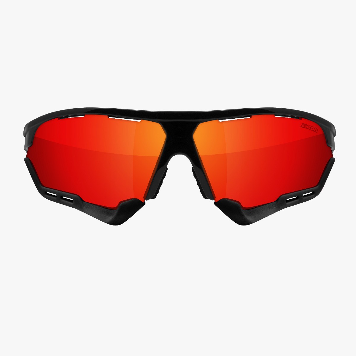 Scicon Sports | Aerocomfort Sport Cycling Performance Sunglasses - Black / Red - EY15060203
