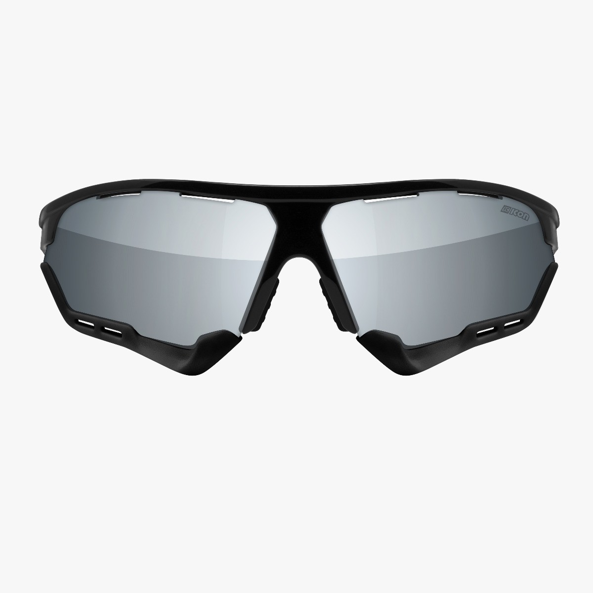 Scicon Sports | Aerocomfort Sport Cycling Performance Sunglasses - Black / Silver - EY15080205
