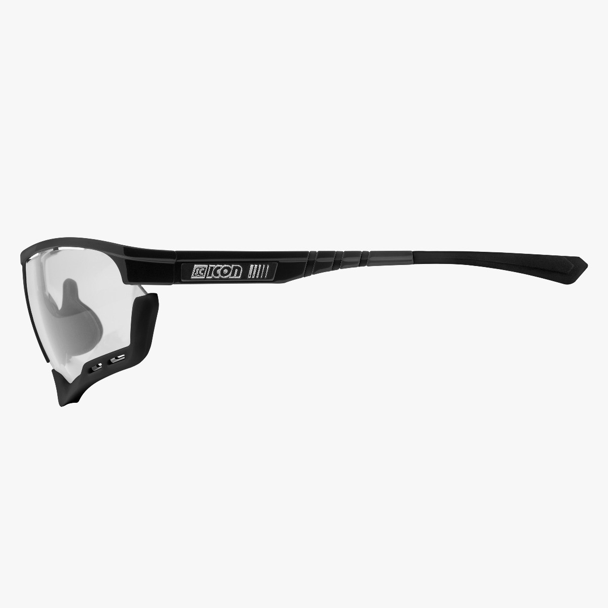 Scicon Sports | Aerocomfort Sport Cycling Performance Sunglasses - Black Gloss / Photocromatic Bronze - EY15170201
