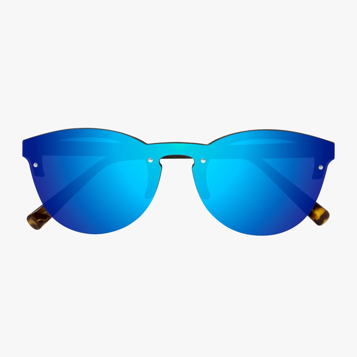 Scicon Sports | Protector Lifestyle Unisex Sunglasses - Demi Frame, Blue Lens - EY170306