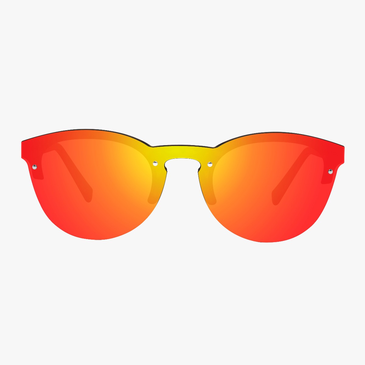 Scicon Sports | Protector Lifestyle Unisex Sunglasses - Demi Frame, Red Lens - EY170606