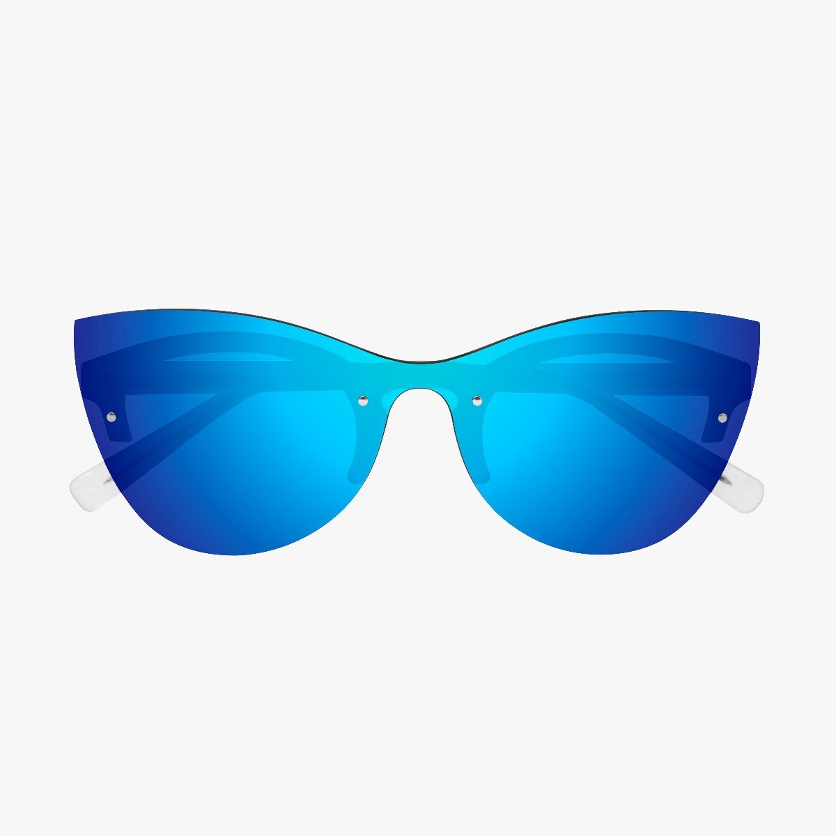 Scicon Sports | Phantom Lifestyle Women's Sunglasses - Frozen Frame, Blue Lens - EY180305