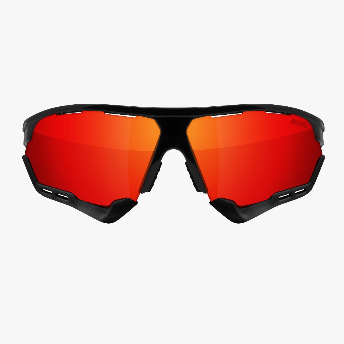 Aerocomfort performance sunglasses scnpp black frame red lenses EY19060203
