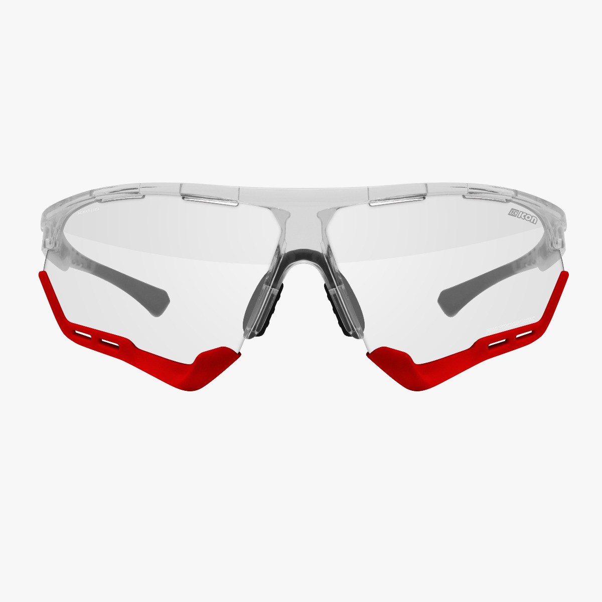 Aerocomfort cycling sunglasses scnxt photochromic crystal frame red lenses EY19160703
