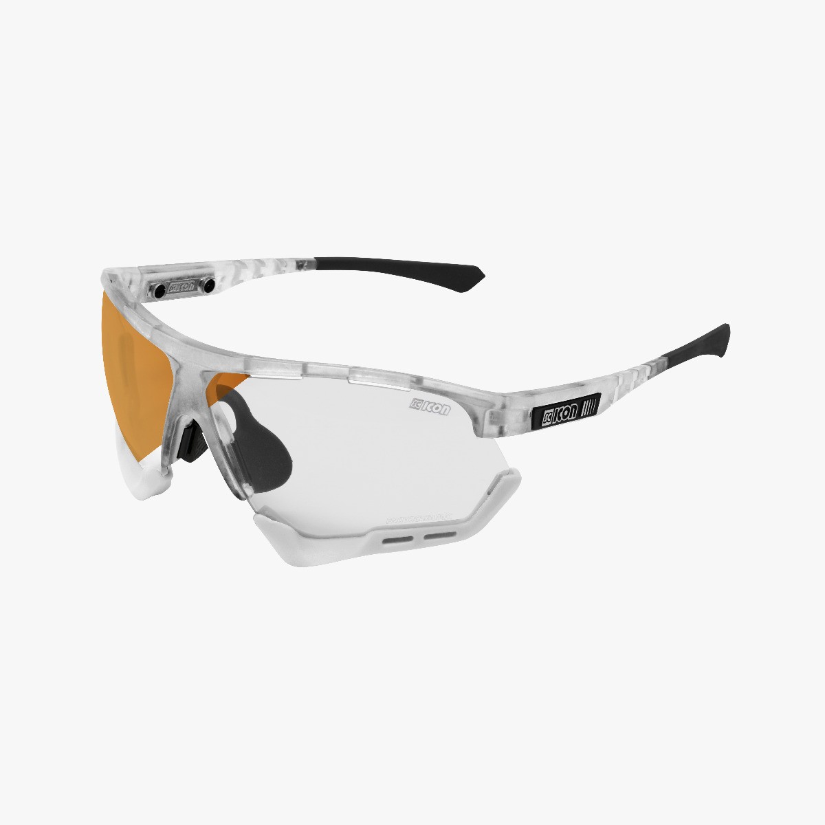 Aerocomfort cycling sunglasses scnxt photochromic frozen frame bronze lenses EY19170501
