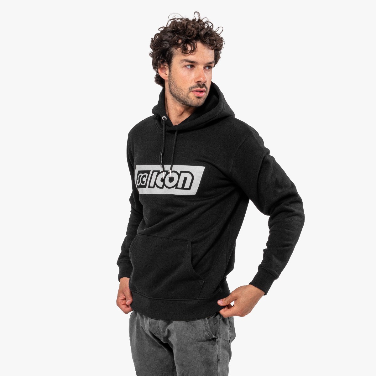 SCICON REFLECTIVE BOXED LOGO HOODIE