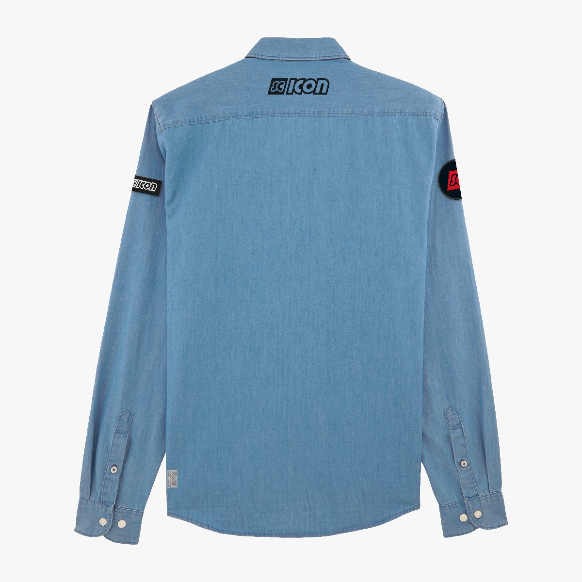 BLUE DENIM SHIRT - MEN